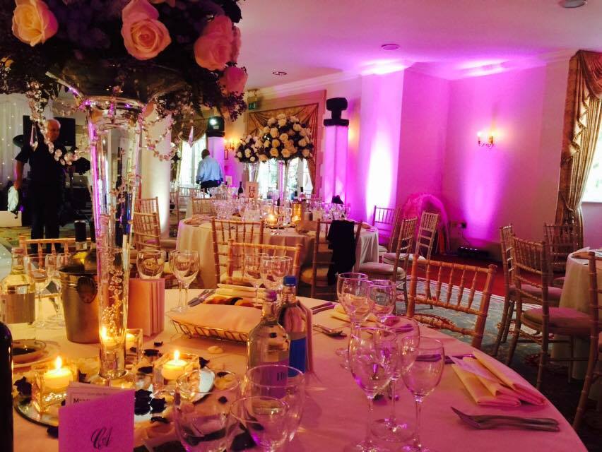 UP LIGHTING & GOBO PROJECTION